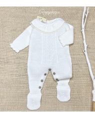 Pelele punto manga larga Pecesa CRUDO 954-012