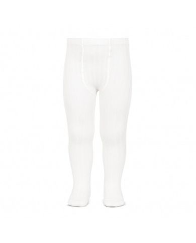 Leotardos básicos canalé BLANCO 2016/1
