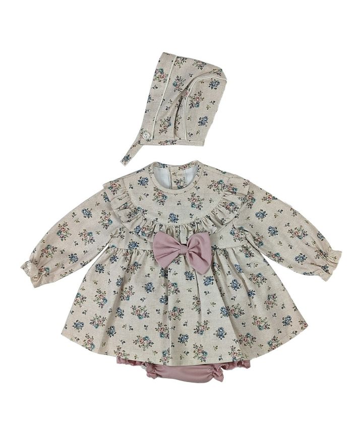 Conjunto Vestido Bebé + Braguita Baby Ferr 23428