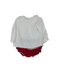 Conjunto blusa + cubrepañal 21403