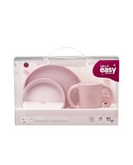 Vajilla de aprendizaje Interbaby ROSA Set42