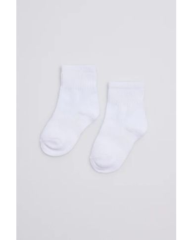 Pack 12 calcetines cortos Infantil BLANCO 42312