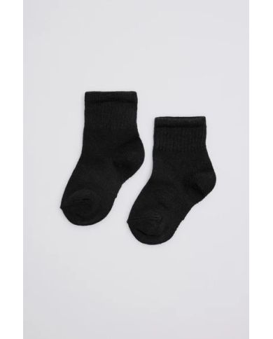 Pack 12 calcetines cortos Infantil NEGRO 42312