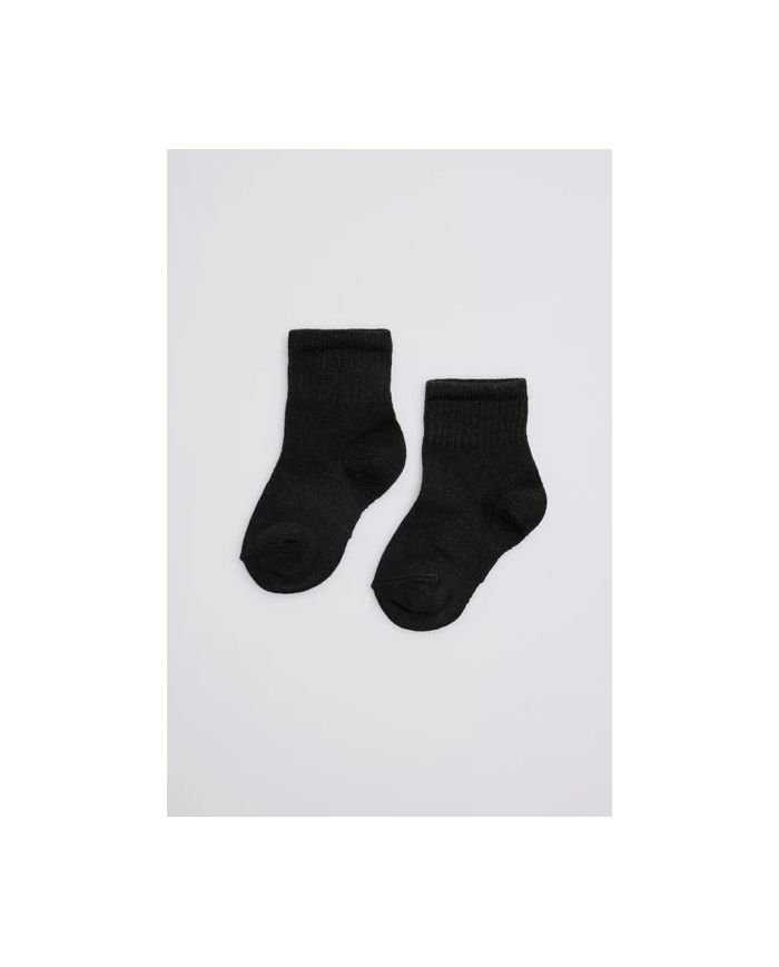Pack 12 calcetines cortos Infantil NEGRO 42312