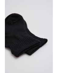 Pack 12 calcetines cortos Infantil NEGRO 42312