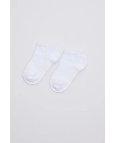 Pack 12 calcetines tobilleros infantil BLANCO 42309