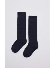 Pack 6 Calcetines Infantiles largos algodón MARINO 02815