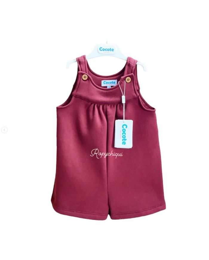 Oferta Mono niña Cocote BURDEOS 🔴​ 39086