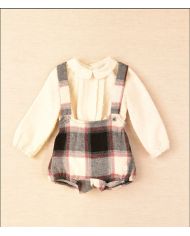 Conjunto bebé cuadros Cocote 43010