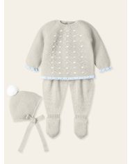 Conjunto bebé punto lana 3 piezas Mac Ilusion 9402