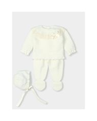 Conjunto bebé 3 piezas Mac Ilusion CRUDO 8621