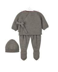 Conjunto bebé 3 piezas cruzado Mac Ilusion NUEZ 9000R