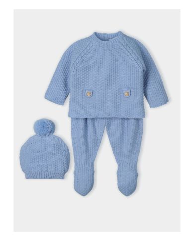 Conjunto bebé 3 piezas Mac Ilusion AZAFATA 9001