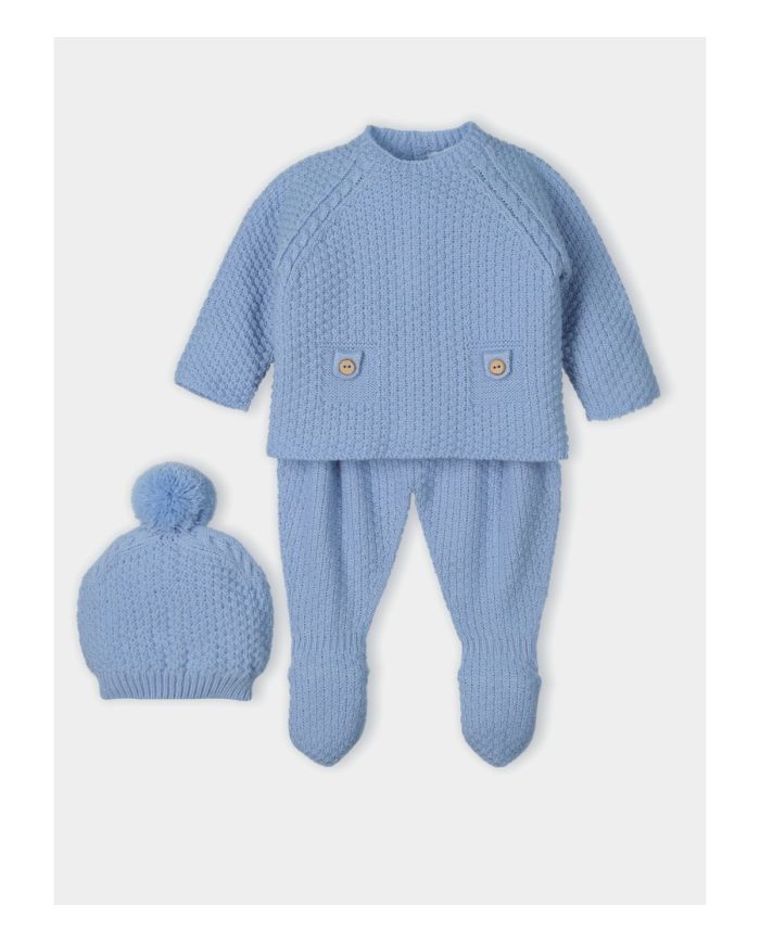 Conjunto bebé 3 piezas Mac Ilusion AZAFATA 9001
