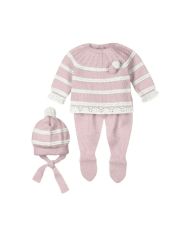 Conjunto bebé 3 piezas Mac Ilusion ORQUÍDEA 8630