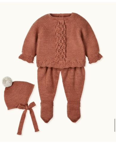 Conjunto lana 3 piezas Mac Ilusion OTOÑO 9434