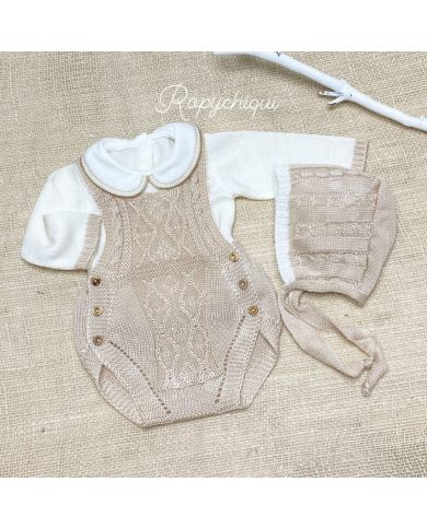 Conjunto 3 piezas hilo ARENA 1604