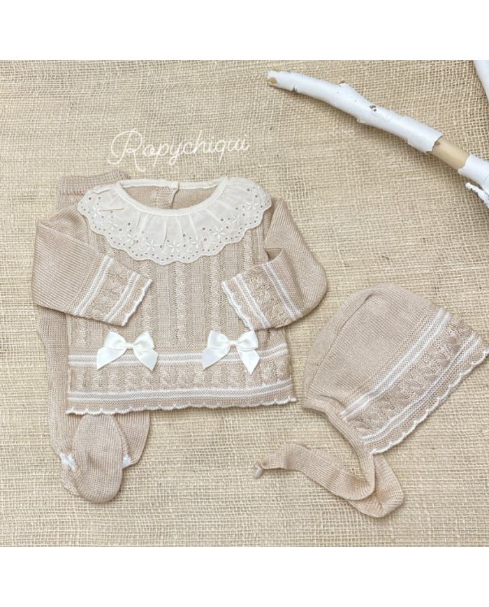 Conjunto 3 piezas hilo ARENA 1597