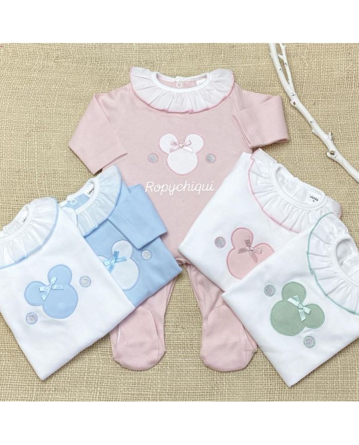 Pelele algodón Lodarbebé Mickey