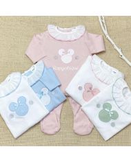 Pelele algodón Lodarbebé Mickey