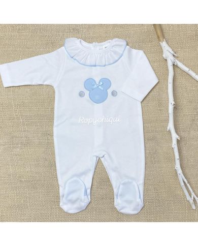 Pelele algodón Lodarbebé Mickey