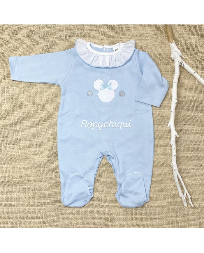 Pelele algodón Lodarbebé Mickey
