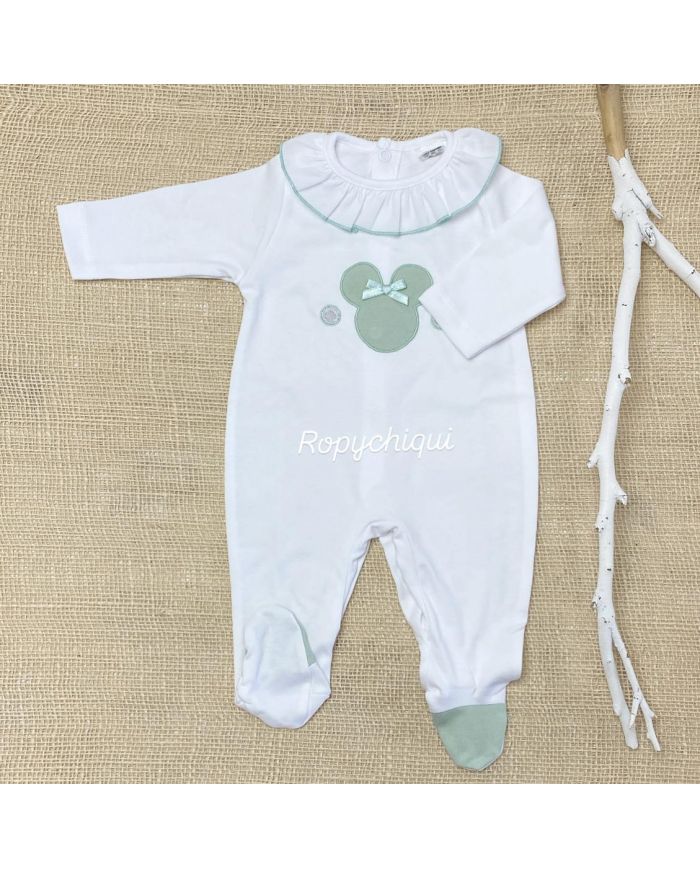 Pelele algodón Lodarbebé Mickey