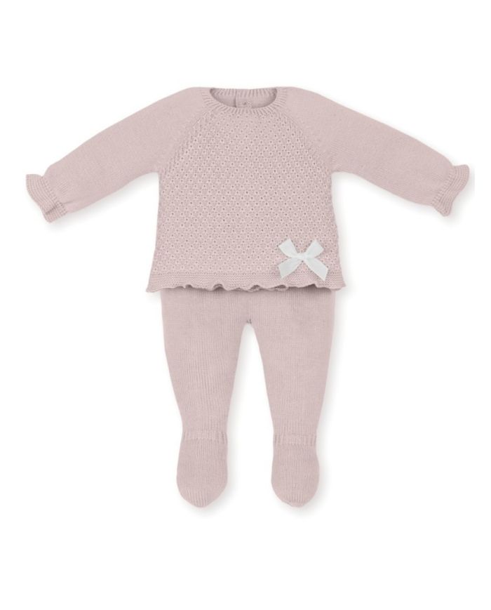 Conjunto bebé hilo Mac Ilusion ORQUÍDEA 8410