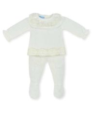 Conjunto bebé hilo Mac Ilusion CRUDO 8419