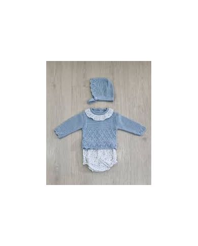 Conjunto + capota Babidu AZUL BRUMA 41760