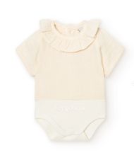 Body Bambula manga corta Babidu BEIGE 1721