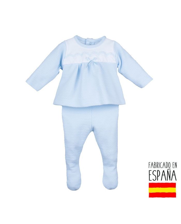 Conjunto Polaina Cabriel Calamaro CELESTE 11000
