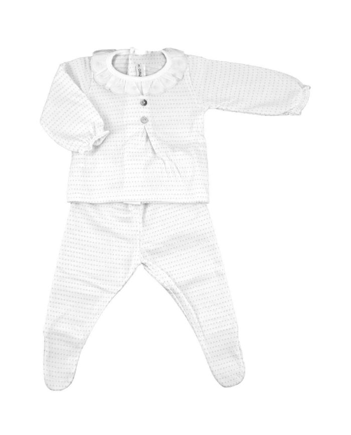 Conjunto Jubon + Polaina Calamaro GRIS 17471
