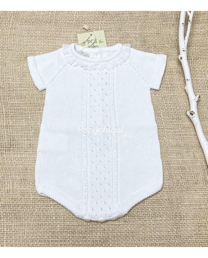Pelele 100% Algodón Pecesa BLANCO 982011