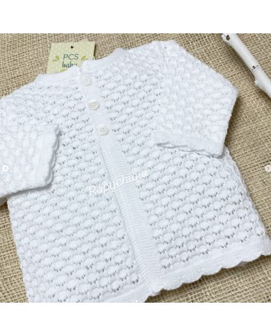 Rebeca larga calada 100% Algodón Pecesa 970041