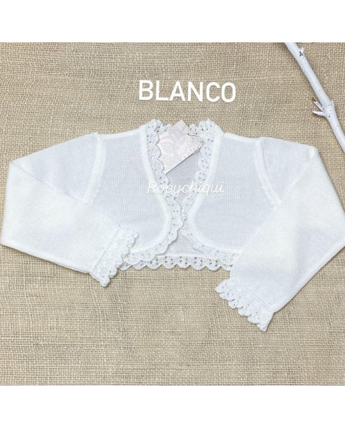 Rebeca 100 % acrílico BLANCO 124131