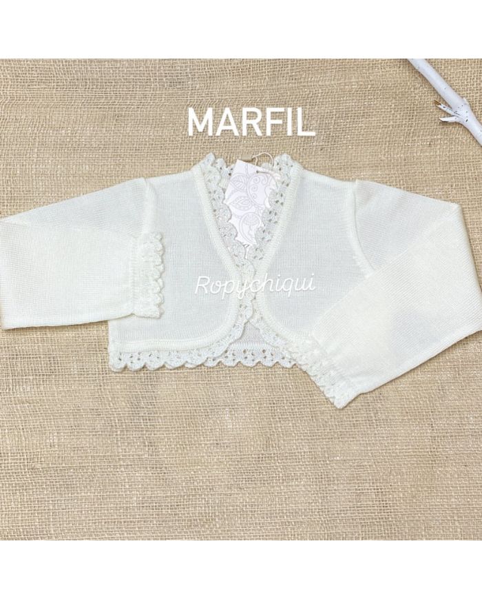 Rebeca 100 % acrílico MARFIL 124131