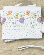 Tríptico de cuna Algodón estampado dinosaurio 60x120 073-122