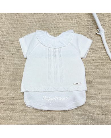 Conjunto 2 piezas BLANCO C8105