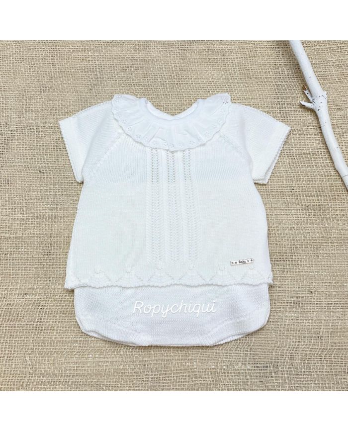 Conjunto 2 piezas BLANCO C8105