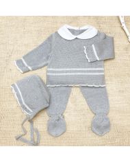 Conjunto 3 piezas caja 360 GRIS