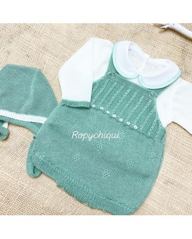 Conjunto 3 piezas caja VERDE 1732