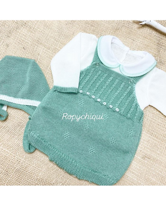 Conjunto 3 piezas caja VERDE 1732