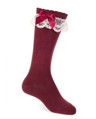 Calcetines con lazo color JC OFERTA 🔴​ 56300