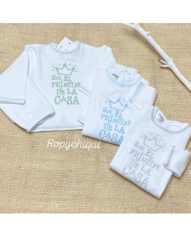 Conjunto interior primera puesta 122 Príncipe talla única