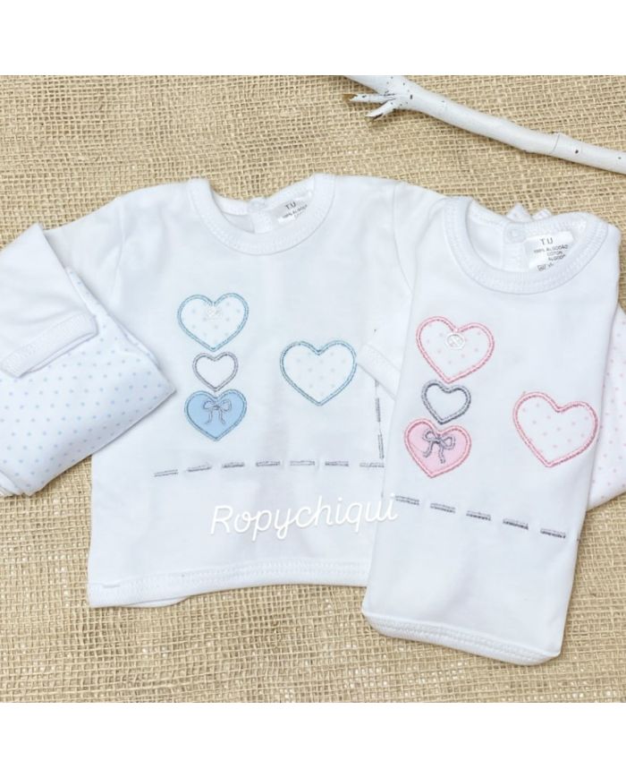Conjunto interior primera puesta 1001 Corazones