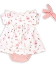 Conjunto 3 piezas braga, felpa y vestido 150080