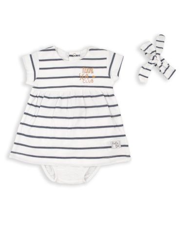 Conjunto 3 piezas braga, felpa y vestido 150857