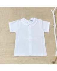 Camiseta manga corta cuello bebé Babidu 80115