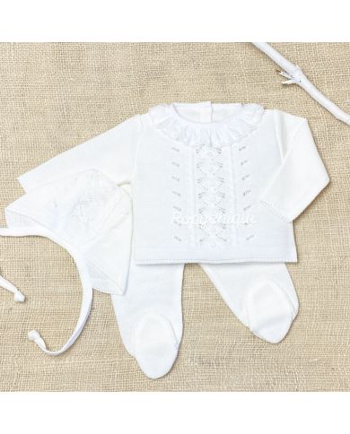 Conjunto 3 piezas caja BLANCO 1721